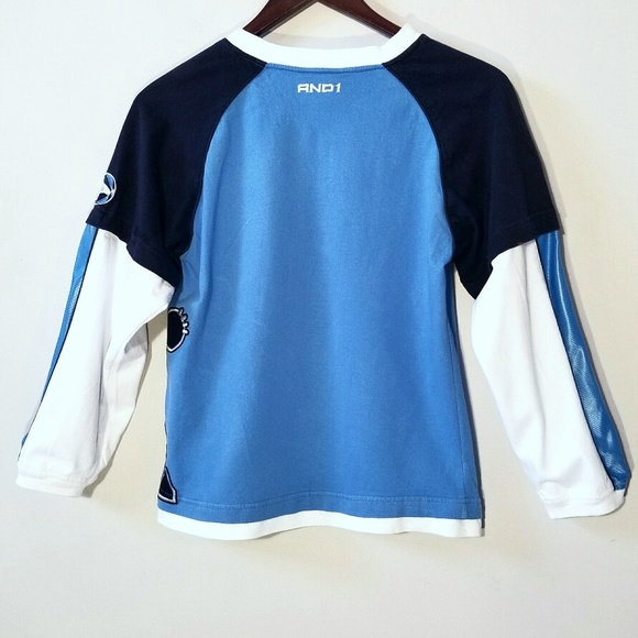 And1, Boy's(10-12), L/S, Basketball, Cotton, Shirt - Picture 3 of 8